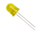 Светодиод 10мм FYL10003UYC желтый