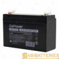 Аккумулятор свинцово-кислотный GoPower LA-435 4V 3.5Ah