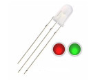 Светодиод 5мм FYL-5017EGW красно-зеленый матовый