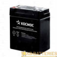 Аккумулятор свинцово-кислотный Космос 4V 2Ah