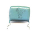 Конденсатор пленочный 220nf 63v (К73-17)